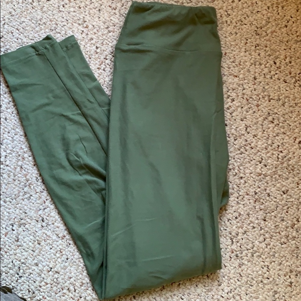 LuLaRoe Green Leggings